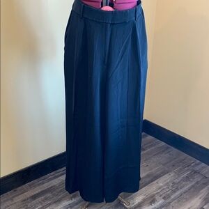 LILYSILK black wide leg pants